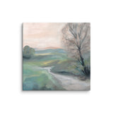 Spring River Sunset Canvas