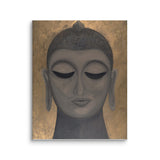 Golden Face Canvas