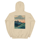 Unisex Hoodie with Mountain sunset