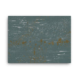 Charcoal Background - White and Gold Splatter 2