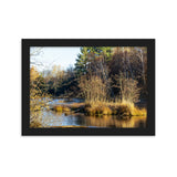 “Beaver Lodge” Framed Matte Poster