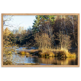 “Beaver Lodge” Framed Matte Poster