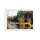 “Beaver Lodge” Framed Matte Poster